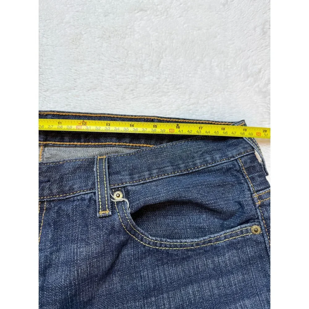 Levi's 569 Men's Loose Straight Leg Dark Wash Jeans Casual‎ Comfort Fit 38 x 32